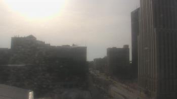 Weather camera view of Akron-Summit County Public Library.