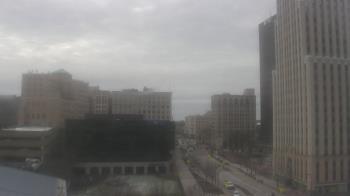 Weather camera view of Akron-Summit County Public Library.