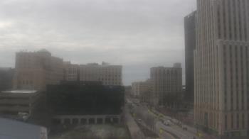 Weather camera view of Akron-Summit County Public Library.