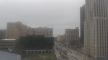 Weather camera view of Akron-Summit County Public Library.