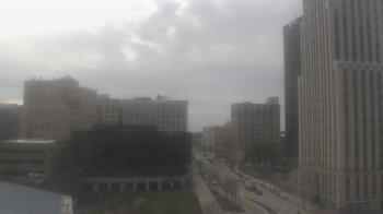 Weather camera view of Akron-Summit County Public Library.