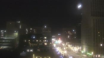 Weather camera view of Akron-Summit County Public Library.