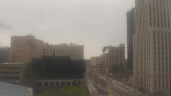Weather camera view of Akron-Summit County Public Library.