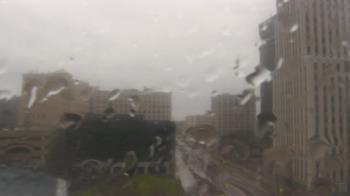 Weather camera view of Akron-Summit County Public Library.