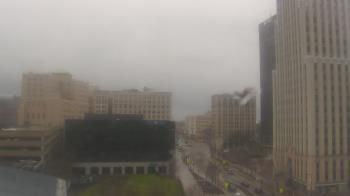 Weather camera view of Akron-Summit County Public Library.