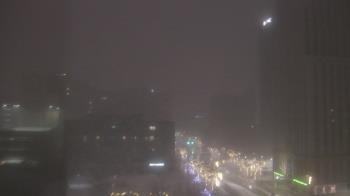 Weather camera view of Akron-Summit County Public Library.