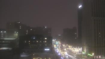 Weather camera view of Akron-Summit County Public Library.