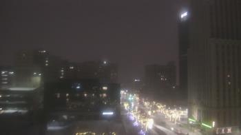 Weather camera view of Akron-Summit County Public Library.