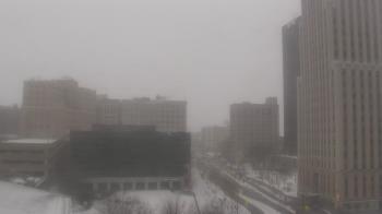 Weather camera view of Akron-Summit County Public Library.