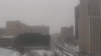 Weather camera view of Akron-Summit County Public Library.