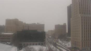 Weather camera view of Akron-Summit County Public Library.