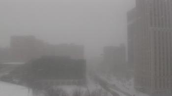 Weather camera view of Akron-Summit County Public Library.