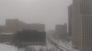 Weather camera view of Akron-Summit County Public Library.