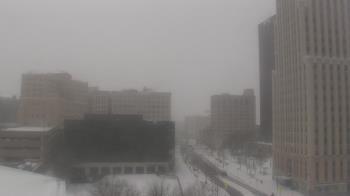 Weather camera view of Akron-Summit County Public Library.