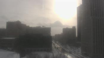Weather camera view of Akron-Summit County Public Library.