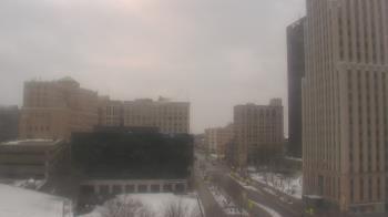 Weather camera view of Akron-Summit County Public Library.