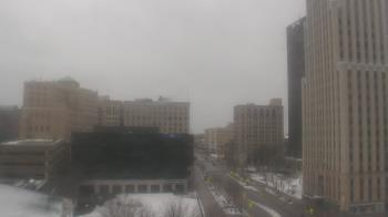 Weather camera view of Akron-Summit County Public Library.