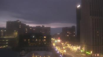 Weather camera view of Akron-Summit County Public Library.