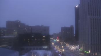 Weather camera view of Akron-Summit County Public Library.