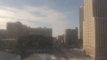 Weather camera view of Akron-Summit County Public Library.