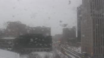 Weather camera view of Akron-Summit County Public Library.