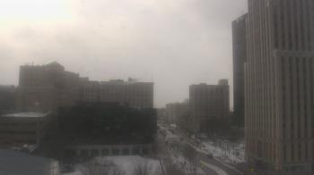 Weather camera view of Akron-Summit County Public Library.