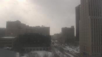Weather camera view of Akron-Summit County Public Library.