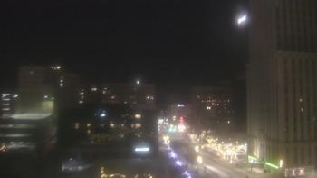 Weather camera view of Akron-Summit County Public Library.