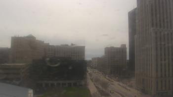 Weather camera view of Akron-Summit County Public Library.