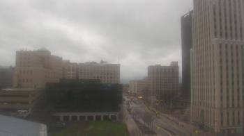 Weather camera view of Akron-Summit County Public Library.