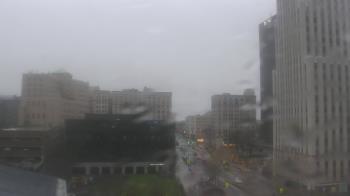 Weather camera view of Akron-Summit County Public Library.