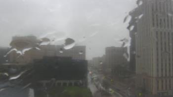 Weather camera view of Akron-Summit County Public Library.