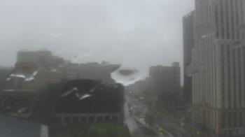 Weather camera view of Akron-Summit County Public Library.