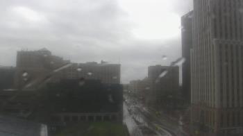 Weather camera view of Akron-Summit County Public Library.