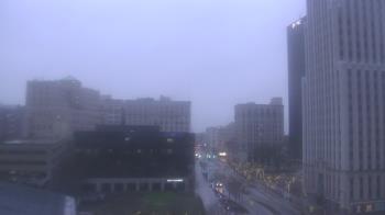 Weather camera view of Akron-Summit County Public Library.