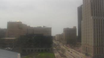 Weather camera view of Akron-Summit County Public Library.