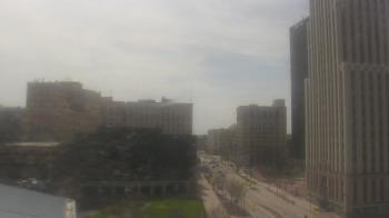 Weather camera view of Akron-Summit County Public Library.