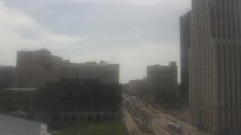 Weather camera view of Akron-Summit County Public Library.