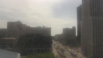 Weather camera view of Akron-Summit County Public Library.