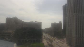 Weather camera view of Akron-Summit County Public Library.