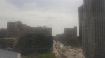 Weather camera view of Akron-Summit County Public Library.