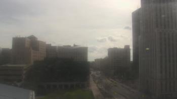 Weather camera view of Akron-Summit County Public Library.