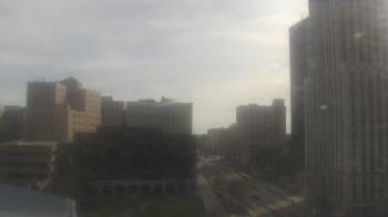 Weather camera view of Akron-Summit County Public Library.