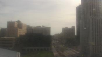 Weather camera view of Akron-Summit County Public Library.