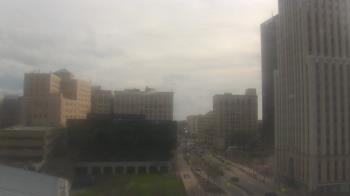Weather camera view of Akron-Summit County Public Library.