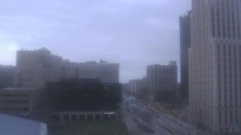 Weather camera view of Akron-Summit County Public Library.