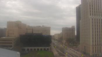 Weather camera view of Akron-Summit County Public Library.