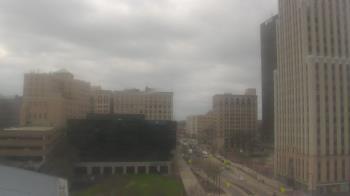 Weather camera view of Akron-Summit County Public Library.