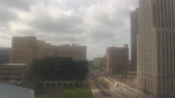 Weather camera view of Akron-Summit County Public Library.