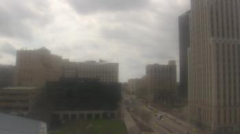 Weather camera view of Akron-Summit County Public Library.